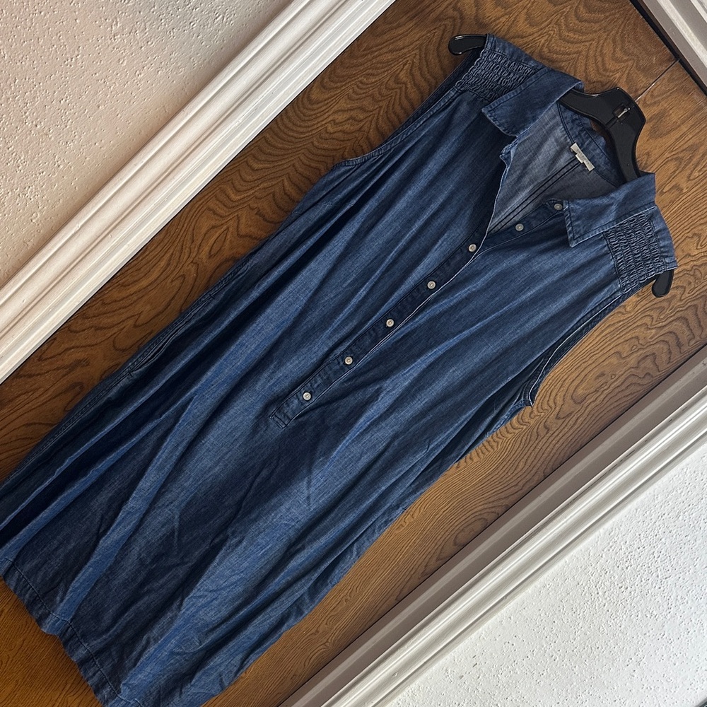 Denim Chambray Dress
